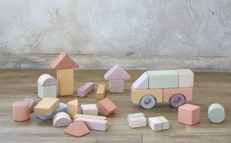 エドインター つみきのいえL 日本産 知育玩具 木製玩具 おもちゃ