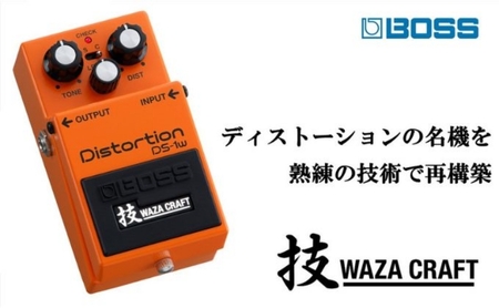 【BOSS】WAZA-CRAFT/DS-1W/Distortion【配送不可:離島】 エフェクター ギター ディストーション ローランド ペダル