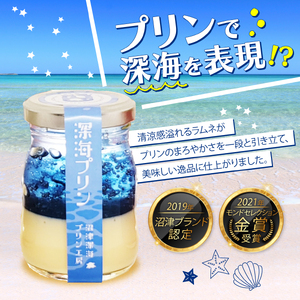【3回定期便】 人気3種食べ比べセット 深海 プリン 沼津 プリン 抹茶 プリン 各6個 卵 プリン プリン プリン