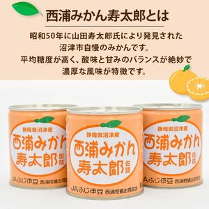 缶詰 西浦 みかん 寿太郎 缶詰 12缶 国産