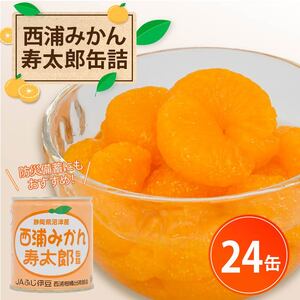 西浦 みかん 寿太郎 缶詰 24缶 国産 みかん
