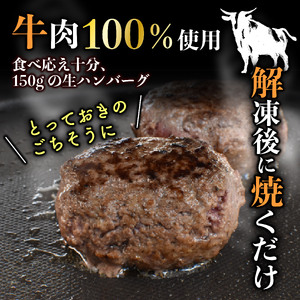 ハンバーグ 【5個】 計750g 牛肉ハンバーグ