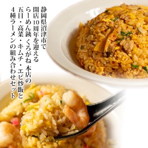 ラーメン 人気店 らーめん銕 麺4食 炒飯4食 計8食 食べ尽くしセット 豚骨 和風醤油 鶏白湯 つけ麺 冷凍 