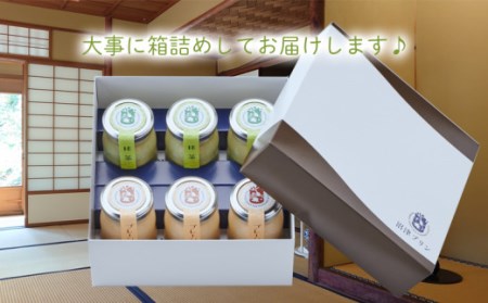 抹茶プリン プレーンプリン 詰め合わせ 6個 セット