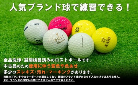 ゴルフ ボール 美品 30 球 セット 中古 ロストボール カラー ホワイト