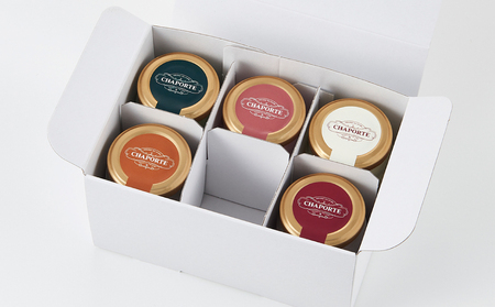 CHAPORTE 瓶入りチーズケーキ5種セット