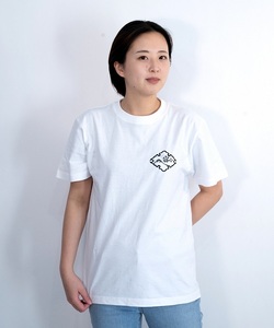 0014-74-06 富士宮市 マンホールTシャツ 波 (白) : XLサイズ