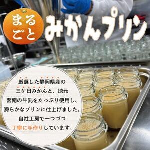 〔伊東温泉大人気〕丸ごとみかんプリン6個入_菓子・スイーツ プリン  _【配送不可地域：離島】【1538905】