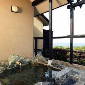 伊東遊季亭川奈別邸 露天風呂付き客室で温泉を満喫 ペア宿泊券(1泊2食付)【1463079】