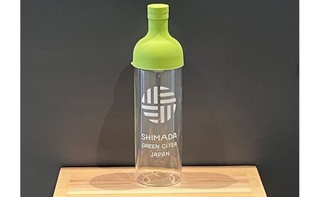 Green Ci-Tea 4種類の島田茶飲み比べと島田市緑茶化計画オリジナルフィルターインボトルのセット