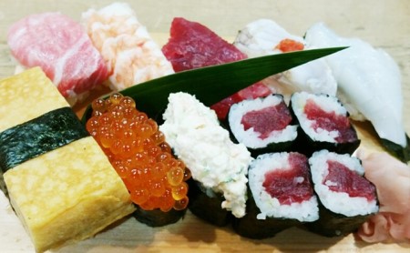 おやかた おまかせ握り寿し ペアプラン  静岡県島田市  ふるさと納税 