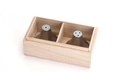 抗菌富士　ソルト＆ペッパー  ケース 2個セット［桐箱入り］ 雑貨 日用品 