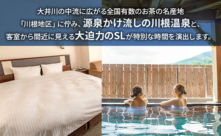 大井川鐵道川根温泉ホテル ふるさと納税宿泊ギフト券 10,000円分 チケット ギフト券 宿泊　川根温泉 SL 島田市 静岡県