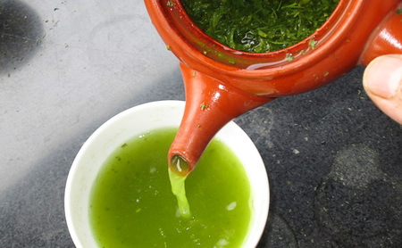 お茶 旬の煎茶 玉翠 100g×5 ミル芽 厳選 日本茶 旨味 甘み ブレンド コク 渋み 通好み 贈り物 ギフト プレゼント 島田市 静岡県