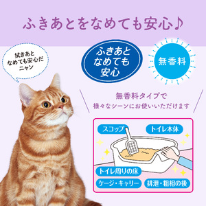 キミおもい 徹底キレイおそうじシート ボトル本体 ７０枚 猫 ペット用品(2023)