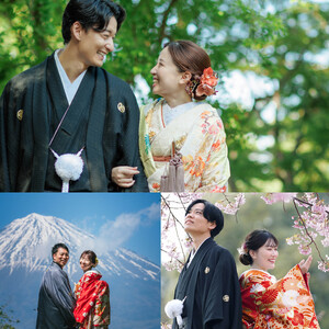 ウェディング フォト 撮影券 チケット 90,000円分 一生の思い出 人気観光地 多彩なロケーション 特別 結婚 婚礼 ブライダル プレゼント スタジオAQUA富士店 静岡県 富士市 [sf102-002]