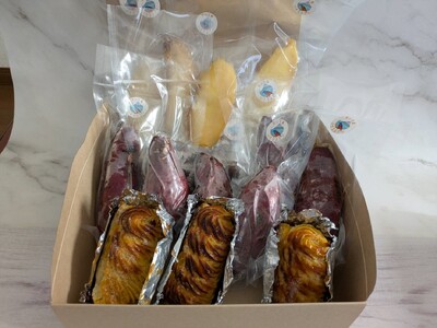 焼き芋 スイートポテト 詰合せ 無添加 3点セット 完熟 紅はるか いそひよどりBセット 石焼きスウィート みるいも 冷っこいも 砂糖不使用 さつまいも 芋 スイーツ おやつ お菓子 洋菓子 冷凍 富士市 [sf001-173]