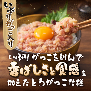 駿河屋賀兵衛 ネギトロ マグロ 味噌がっこ 160g×3パック 真空袋 特製 とろける いぶりがっこ 酒盗 とろがっこ 魚 海鮮 冷凍 富士市 [sf067-016]