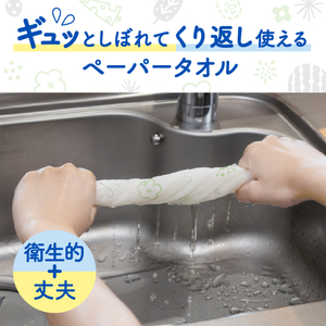 ペーパータオル スコッティ ファイン 洗って使える 24本 (1ロール 60カット) 厚手大判シート ボタニカルプリント 衛生的 多用途 ランチョンマット おしぼり 食器拭き 台ふき 日用品 消耗品 使い捨て ハンドタオル キッチン用品 富士市 [sf087-011]