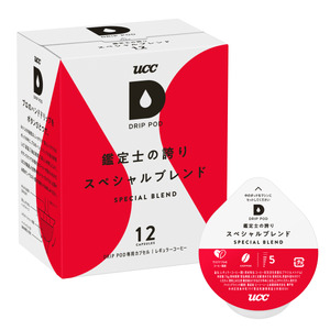コーヒー カプセル 12P×3箱 UCC 鑑定士の誇り スペシャルブレンド DPSB002 DRIP POD専用 ドリップポッド 専用カプセル メープルシロップのような甘み まろやか 静岡県 富士市 [sf103-012]