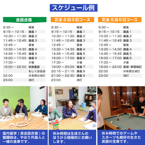 国内留学 英語文法合宿 2泊3日(繁忙期) 富士山麓の合宿制英会話学校 使える英語を本質的に追及 5000坪の広大な敷地 基礎知識が身に着く 日本人講師 高度な文法指導 【お申込み前にお電話を】 ランゲッジヴィレッジ 静岡県 富士市 [sf002-534]
