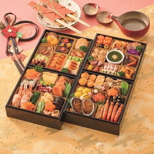 和洋中おせち料理 「雅彩」与段重 髙島屋 タカシマヤオリジナル 4人前 和食 洋食 中華 海鮮 肉料理 オードブル 豪華 きらびやか 盛り込み 祝い箸 冷凍 数量限定 期間限定 静岡県 富士市 [sf111-002]