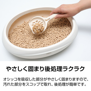 ネオ砂ヒノキ トイレに流せる猫砂 やさしく固まり後処理らくらく 12L×5袋 抗菌（1067）