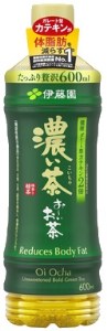 伊藤園 お～いお茶 濃い茶 600ml × 24本 PET 送料無料 おーいお茶