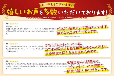 ペンギン芯なし超ロング再生紙250ｍ4Ｒ シングル5倍長巻きトイレットペーパー エコ 長持ち 省スペース 非常用 日用品 備蓄 防災 【納期最長3ヶ月】(b1378)