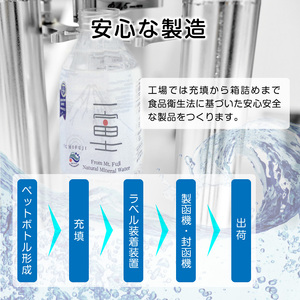 富士山の大自然に育まれたバナジウム天然水 一富士 500ml×24本 まろやかな味わい 飲みやすい ナチュラ ルミネラルウォーター備蓄 防災 天然水 軟水 (a1518)
