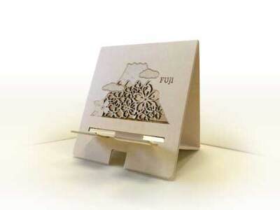 KAMIDE＋ＣＮＦ　タブレットスタンド　　四季の富士（1740）
