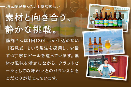 中富良野産オリジナルクラフトビール6本セット【合同会社NAKAFURANO BREWERY】【CA-002】