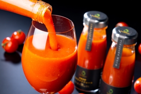 中富良野町産ミニトマトジュース『ほれまる』夏しぼり720ml×6本セット【AH-016】