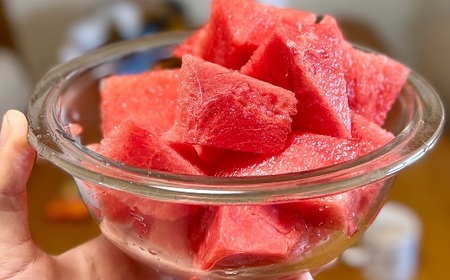 【2026年発送】種なしスイカ　1玉　（9kg～）【AW-019】