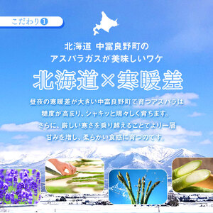 有機栽培アスパラ1㎏（サイズ混合）【AN-017】