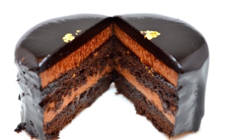 チョコレートケーキ　ショコラグラサージュ　ミニ5個セット【AM-040】