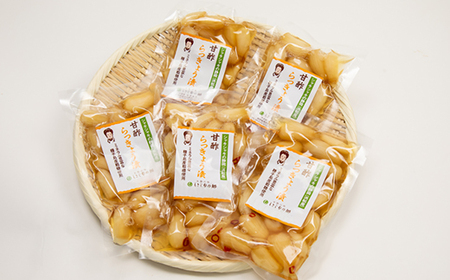 らっきょう甘酢漬け 静岡県浜松産 110g×5袋セット_惣菜・加工品 漬物 _【配送不可地域:離島】【1482872】