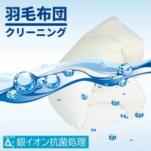 丸八真綿 羽毛布団　ザブザブ丸洗いクリーニング　1枚_旅行券・チケット   _【1521291】