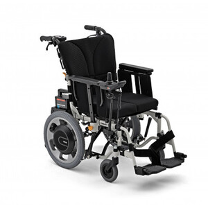 静岡県磐田市　電動車いす「遊歩ジョイ介助用操作部付」【1638818】