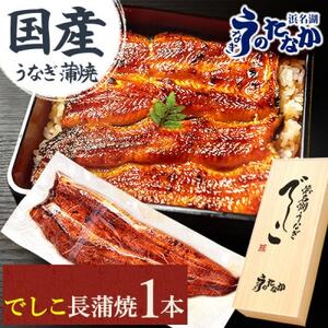 浜名湖養鰻125年の最高傑作「でしこ」!浜名湖・うなぎのたなか国産長蒲焼1本ギフト※合計110g程度【配送不可地域：離島】【1664259】 9,000円