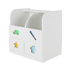 おかたづけしたくなる　おもちゃ箱(男の子用)　TSO-59MBW_雑貨・日用品  家具・インテリア _【1414636】