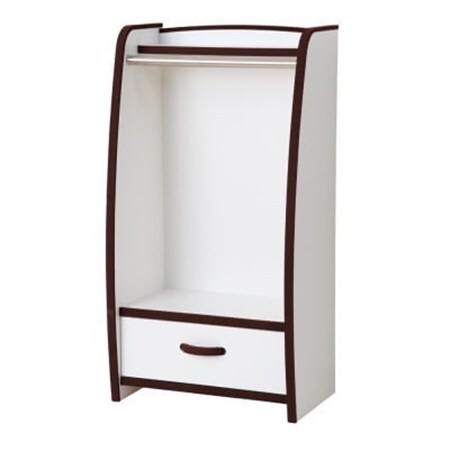 知育家具シリーズ　ハンガーラック　48cm幅(ブラウン)　HRJ-48HD_雑貨・日用品  家具・インテリア _【1415271】