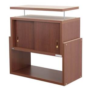 耐震上置き　じしん作くん　幅58cm×奥行29cmタイプ(ブラウン)　58-29B_雑貨・日用品  家具・インテリア _【1416341】