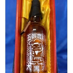 開運彫刻ボトル　七福神　大黒天(五穀豊穣)　ブレンデッドウイスキー　40度　開運七福ボトルタグ付き_酒・アルコール ウイスキー  _【1417694】