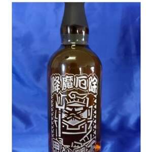 開運彫刻ボトル　七福神　毘沙門天(降魔厄除)　ブレンデッドウイスキー　40度　開運七福ボトルタグ付き_酒・アルコール ウイスキー  _【1417715】