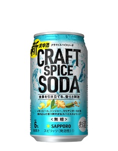 a12-189　サッポロ クラフトスパイスソーダ 350ml×24本