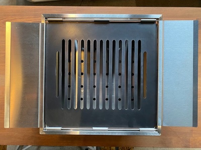 a15-590 アウトドア BBQ Mt.SUMIパーフェクトグリルスクエア用鉄板