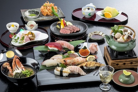 a44-005　ホテルアンビア 松風閣 寿司懐石ペア券