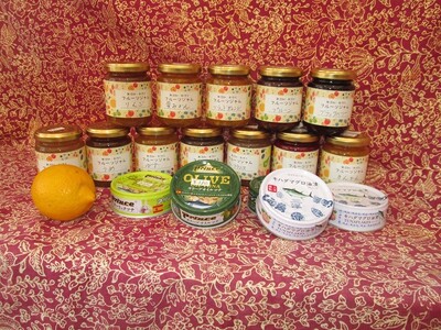 a25-056　朝の彩り 手作り無添加ジャム 12本 ツナ缶 6缶セット