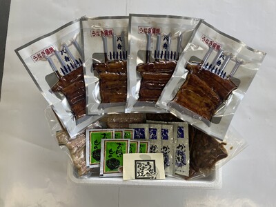 a28-002 うなぎ蒲焼・白焼・肝蒲焼セット